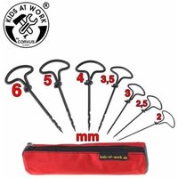 Corvus A600369 - Kids-at-Work, Holzbohrer-Set, 7 Stück mit Tasche, Profiqualität Corvus A600369 - Kids-at-Work, Holzbohrer-Set, 7 Stück mit Tasche, Profiqualität von Corvus