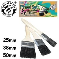 Corvus A600372 - Pinsel Set, 3 tlg., 50mm, 38mm, 25mm, Malen, Anstreichen von Corvus