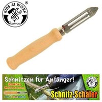 Corvus A600390 - Schnitzschäler, Schnitzen für Anfänger, Schnitzmesser Corvus A600390 - Schnitzschäler, Schnitzen für Anfänger, Schnitzmesser von Corvus