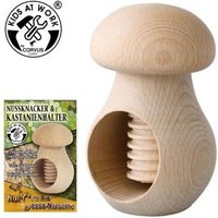Corvus A600396 - Kastanienhalter natur/unbehandelt zum bemalen, Nussknacker Corvus A600396 - Kastanienhalter natur/unbehandelt zum bemalen, Nussknacker von Corvus