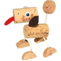 Corvus A600597 - Kork Hund, Bastelvorlage, Bausatz von Corvus Inh. Heiner Gramsch
