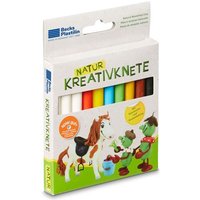 Corvus A730186 - Becks Plastilin Natur Kreativknete Pony, 10 Stangen, Knete von Corvus