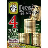 Corvus A750426 - Kids-at-Work, Dosenwerfen Ersatzdosen, 4 Stück, 99x119mm, Classic New Games Corvus A750426 - Kids-at-Work, Dosenwerfen Ersatzdosen, 4 Stück, 99x119mm, Classic New Games von Corvus