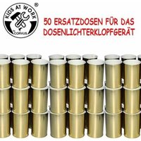 Corvus A750444 - Kids-at-Work, Ersatz-Dosen für Dosenlichterklopfgerät, 50 Stück, 73x119mm von Corvus