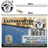 Corvus A750488 - Kids-at-Work, Laternen-Stab 50cm mit Zubehör von Corvus