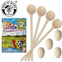 Corvus A750500 - Kids at work, Eierlaufen, 4er Set, Classic New Games von Corvus