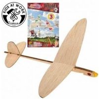 Kids at work: Flieger aus Balsaholz Nr. 3 von Corvus
