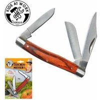 Kids at work: Taschenmesser mit edlem Holzgriff von Corvus