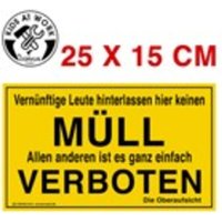 Corvus A600166 - Müll-Schild Corvus A600166 - Müll-Schild von Corvus