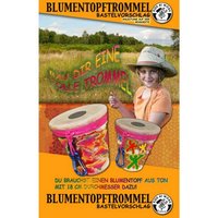 Rattlesnake: Blumentopftrommel zum basteln von Corvus