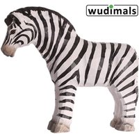 Wudimals A040452 - Zebra, Zebra, handgeschnitzt aus Holz von Corvus