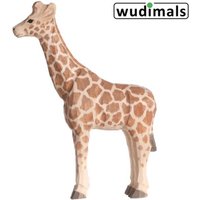 Wudimals A040454 - Giraffe, Giraffe, handgeschnitzt aus Holz von Corvus