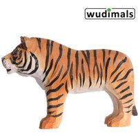 Wudimals A040458 - Tiger, Tiger, handgeschnitzt aus Holz von Corvus