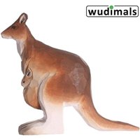 Wudimals A040460 - Känguru, Kangaroo, handgeschnitzt aus Holz Wudimals A040460 - Känguru, Kangaroo, handgeschnitzt aus Holz von Corvus