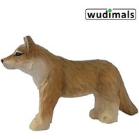 Wudimals A040468 - Wolf, Wolf, handgeschnitzt aus Holz von Corvus