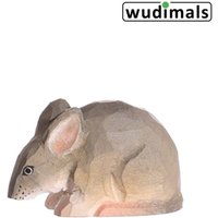 Wudimals A040606 - Maus, Mouse, handgeschnitzt aus Holz von Corvus