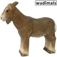 Wudimals A040608 - Ziege, Goat, handgeschnitzt aus Holz von Corvus