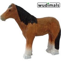 Wudimals A040621 - Shire Pferd, Shire Horse, handgeschnitzt aus Holz von Corvus