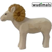 Wudimals A040636 - Widder, Ram, handgeschnitzt aus Holz von Corvus