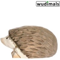 Wudimals A040713 - Igel, Hedgehog, handgeschnitzt aus Holz von Corvus