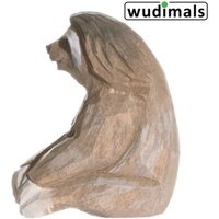 Wudimals A040719 - Faultier, Sloth, handgeschnitzt aus Holz von Corvus
