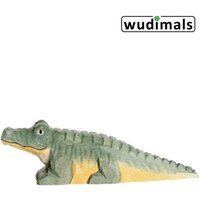 Wudimals A040816 - Krokodil, Crocodile, handgeschnitzt aus Holz von Corvus