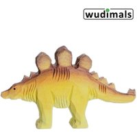 Wudimals A040902 - Stegosaurus, Stegosaurus, handgeschnitzt aus Holz von Corvus