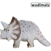 Wudimals A040905 - Triceratops, Triceratops, handgeschnitzt aus Holz Wudimals A040905 - Triceratops, Triceratops, handgeschnitzt aus Holz von Corvus