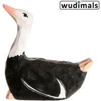 Wudimals A041000 - Strauß, Ostrich, handgeschnitzt aus Holz Wudimals A041000 - Strauß, Ostrich, handgeschnitzt aus Holz von Corvus
