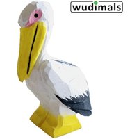 Wudimals A041011 - Pelikan, Pelican, handgeschnitzt aus Holz von Corvus