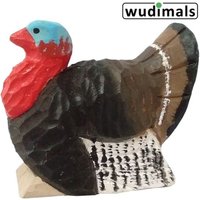 Wudimals A041012 - Truthahn, Turkey, handgeschnitzt aus Holz von Corvus
