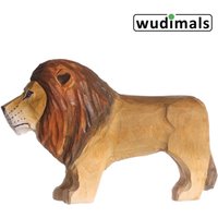 Wudimals A041015 - Blaumeise, Blue Tit, handgeschnitzt aus Holz von Corvus