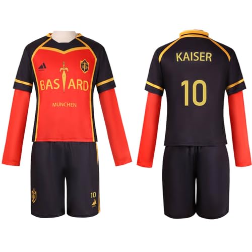 Anime Anime Cosplay Kostüm Bastard München Rote Uniform Ness Uniform Sportanzug Fußball Halloween Anime Anime Cosplay Kostüm Bastard München Rote Uniform Ness Uniform Sportanzug Fußball Halloween von Cos-Animefly