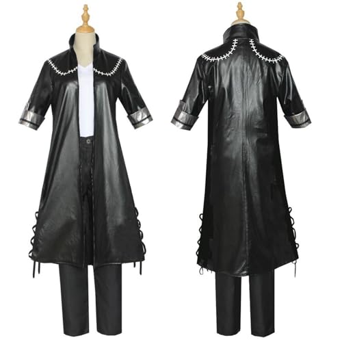 Anime Dabi Cosplay Kostüm Dabi Cosplay Schwarz Mantel Hosen Uniform Outfits Jacke T-Shrit Mantel Komplettes Set Halloween Anime Dabi Cosplay Kostüm Dabi Cosplay Schwarz Mantel Hosen Uniform Outfits Jacke T-Shrit Mantel Komplettes Set Halloween von Cos-Animefly
