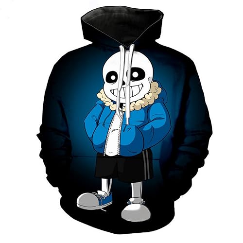 Cos-Animefly 3D-bedruckter Kapuzenpullover für Herren und Damen, Pullover, Sweatshirt, Cosplay, Oberteil für Halloween-Party von Cos-Animefly