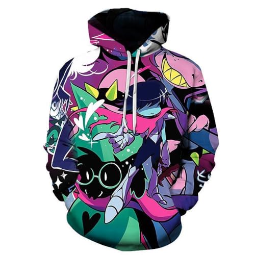 Cos-Animefly Anime Undertale Error Sans Cosplay Kapuzenpullover 5D-Druck Sweatshirt Pullover Sportmantel Top Neck Shirts Cos-Animefly Anime Undertale Error Sans Cosplay Kapuzenpullover 5D-Druck Sweatshirt Pullover Sportmantel Top Neck Shirts von Cos-Animefly