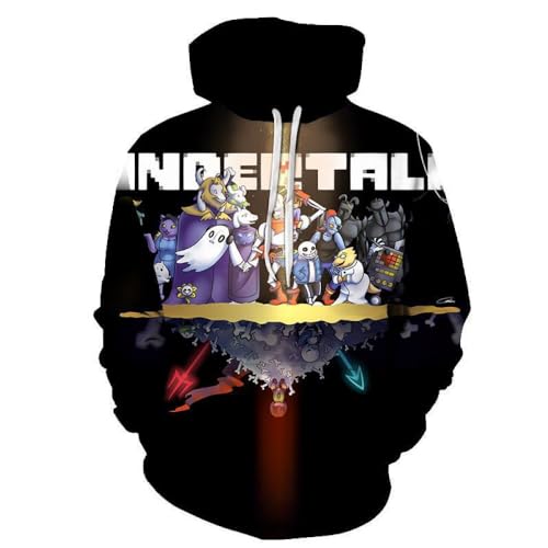 Cos-Animefly Sans Blaue Jacke Pullover Hoodie Reißverschluss Sweatshirts Halloween Cosplay Erwachsene Plüsch Kostüm Outwear Tops Uni Cos-Animefly Sans Blaue Jacke Pullover Hoodie Reißverschluss Sweatshirts Halloween Cosplay Erwachsene Plüsch Kostüm Outwear Tops Uni von Cos-Animefly