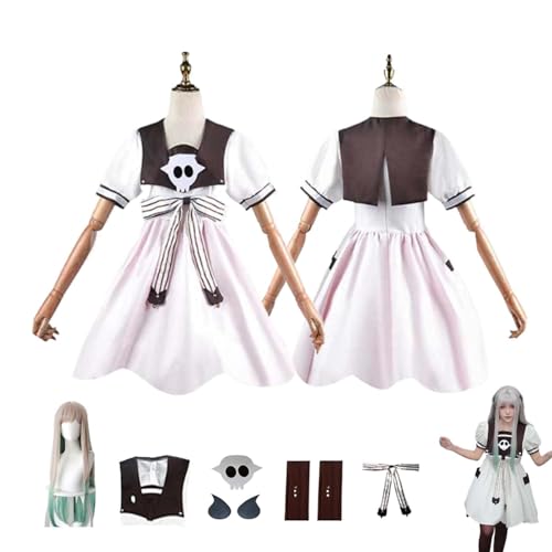 CosDogs Anime Toilet-bound Hanako-kun Yashiro Nene Cosplay Kostüm mit Perücke Weiß Braun Kleid Accessoires Damen Herren Kinder Outfit Halloween Karneval Kleid Jumpsuit Kimono Anzug CosDogs Anime Toilet-bound Hanako-kun Yashiro Nene Cosplay Kostüm mit Perücke Weiß Braun Kleid Accessoires Damen Herren Kinder Outfit Halloween Karneval Kleid Jumpsuit Kimono Anzug von CosDogs