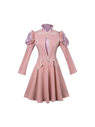 CosFantasy Cosplay-Kostüm, Kleid, Damen, Rosa, Jacke, Rock, Anzughemd, 3-teilig, Größe M von CosFantasy