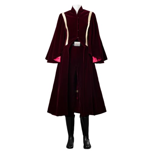 CosFantasy Damen-Kostüm, Padme-Cosplay-Kostüm, Samt, Mantel, Hose, Gürtel, komplettes Set, Halloween, FY0130, Mehrfarbig, Small CosFantasy Damen-Kostüm, Padme-Cosplay-Kostüm, Samt, Mantel, Hose, Gürtel, komplettes Set, Halloween, FY0130, Mehrfarbig, Small von CosFantasy