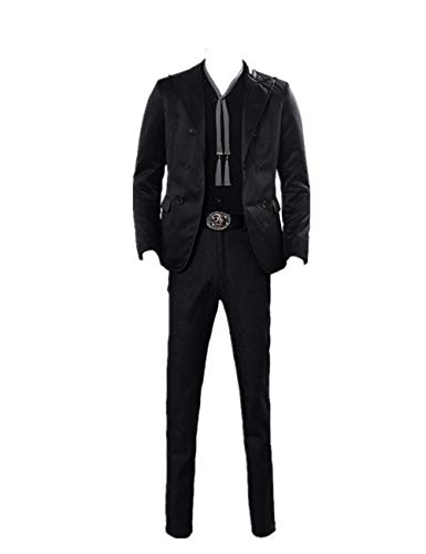 Crowley Kostüm Herren Jacke Hemd Hose mit Sonnenbrille Halloween Cosplay Uniform Anzüge für Erwachsene 2XL von CosIdol