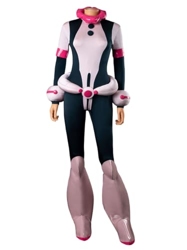Cosfun Anime-Cosplay-Body für Damen, Mha-Helden-Anzug, Kostüm, Upgrade, Größe M von Cosfun