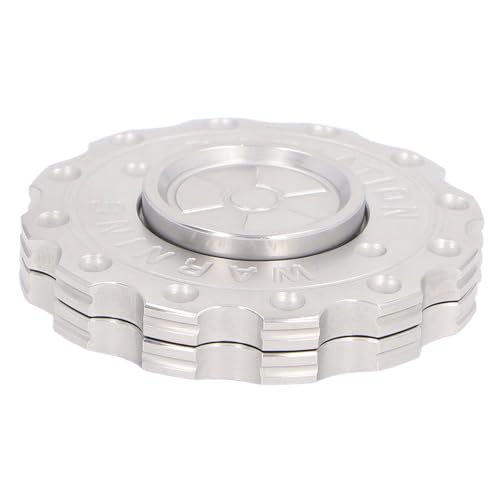 Coin Push Gear, Pocket Push Gear Slider Zur Reduzierung des Stresses von Kindern Im Büro (Silver) von Cosiki