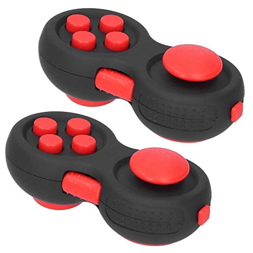 Cosiki ADHS -Spielzeuge, Figetten mit Fidget Toy Set Fidget Toy Set für (Schwarz Rot) von Cosiki