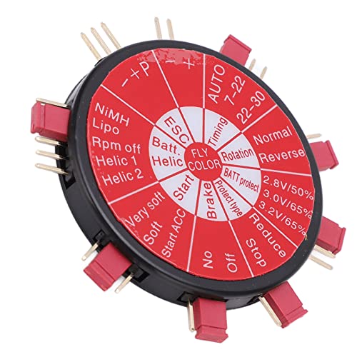 Cosiki Automatische RC-Programmkarte, Geschwindigkeitskontrolle für RC Flugzeug RC ESC Cosiki Automatische RC-Programmkarte, Geschwindigkeitskontrolle für RC Flugzeug RC ESC von Cosiki