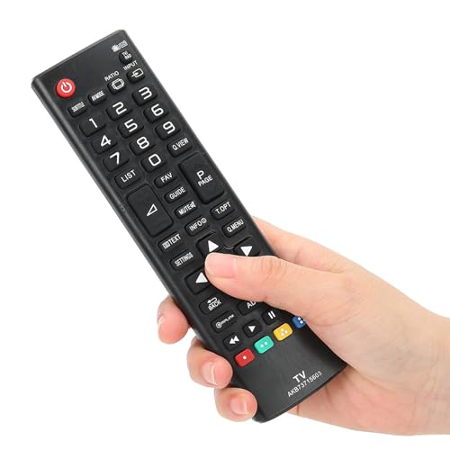 Cosiki -Fernbedienung, LED -Fernbedienung LCD Fernseher Ersatz für Fernseher Ersatz für Universelle für TV ErsatztV Universal (AKB73715603) von Cosiki