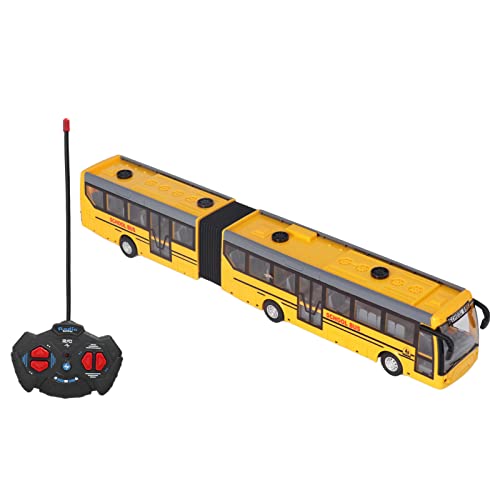 Cosiki Ferngesteuerter Bus, entwickeln Sie ein fantastisches RC Schulbus-Spielzeug für das tägliche Spiel (gelb) von Cosiki