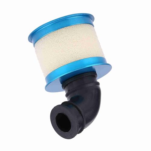Cosiki RC -Auto -Luftfilter, Kapperluftfilterschwamm Abdeckung Easy Installation Alumnium Legierungschwamm RC Aluminium Capped Air Filter für HSP 94122/188 1/10 Autos (Blue) von Cosiki