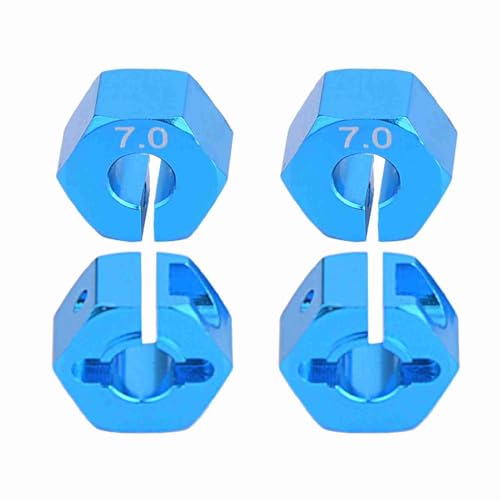 Cosiki Rad Hex Hubs Antriebsadapter Rad Sechskantmuttern Fahrzeugzubehör mit Stiften & Schrauben 4pcs 12mm 7.0 Sechskantantrieb Adapter Hub RC Modell RC -Autoteile für 1/10 -Autos, Lastwagen, Buggies Cosiki Rad Hex Hubs Antriebsadapter Rad Sechskantmuttern Fahrzeugzubehör mit Stiften & Schrauben 4pcs 12mm 7.0 Sechskantantrieb Adapter Hub RC Modell RC -Autoteile für 1/10 -Autos, Lastwagen, Buggies von Cosiki