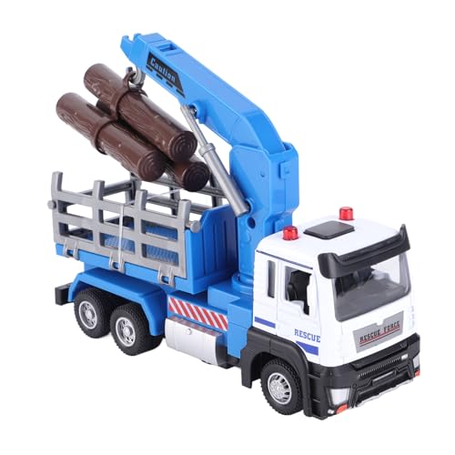 Cosiki Spielzeugwagen, Müllwagenspielzeug Truck Toy Logging Truck Spielzeug RC Gabelstapler -LKW -Modell (Blue) von Cosiki